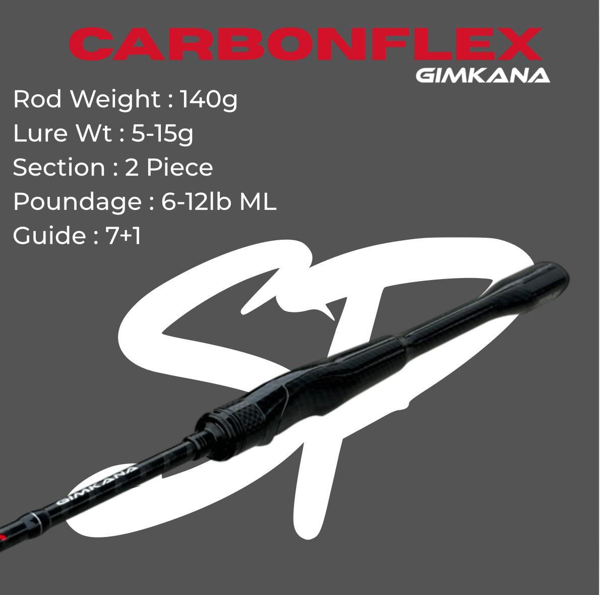GIMKANA CarbonFlex 1.90m
