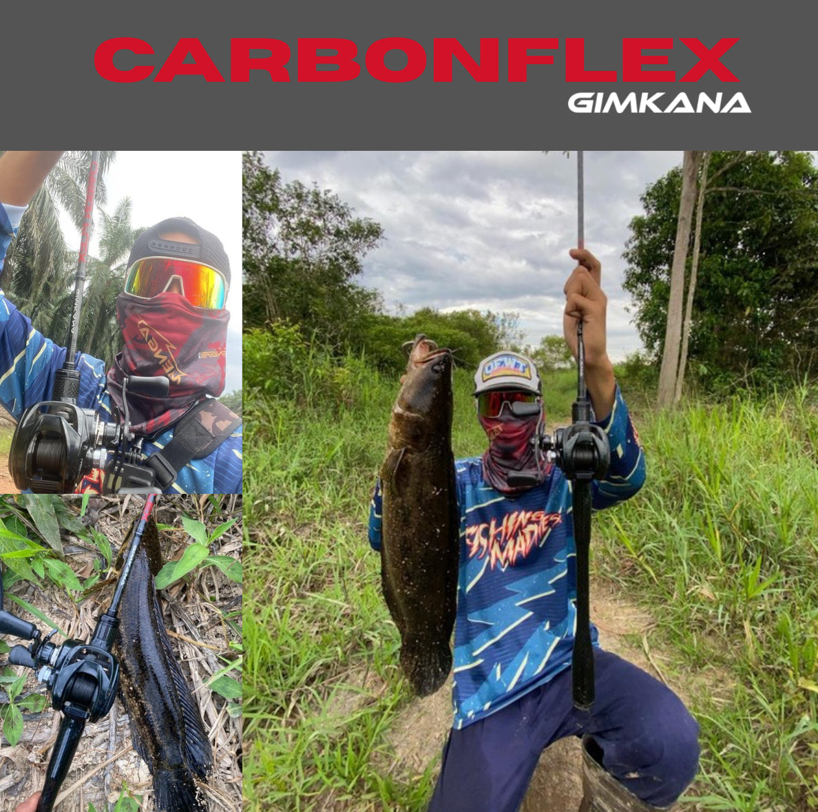 GIMKANA CarbonFlex 1.90m