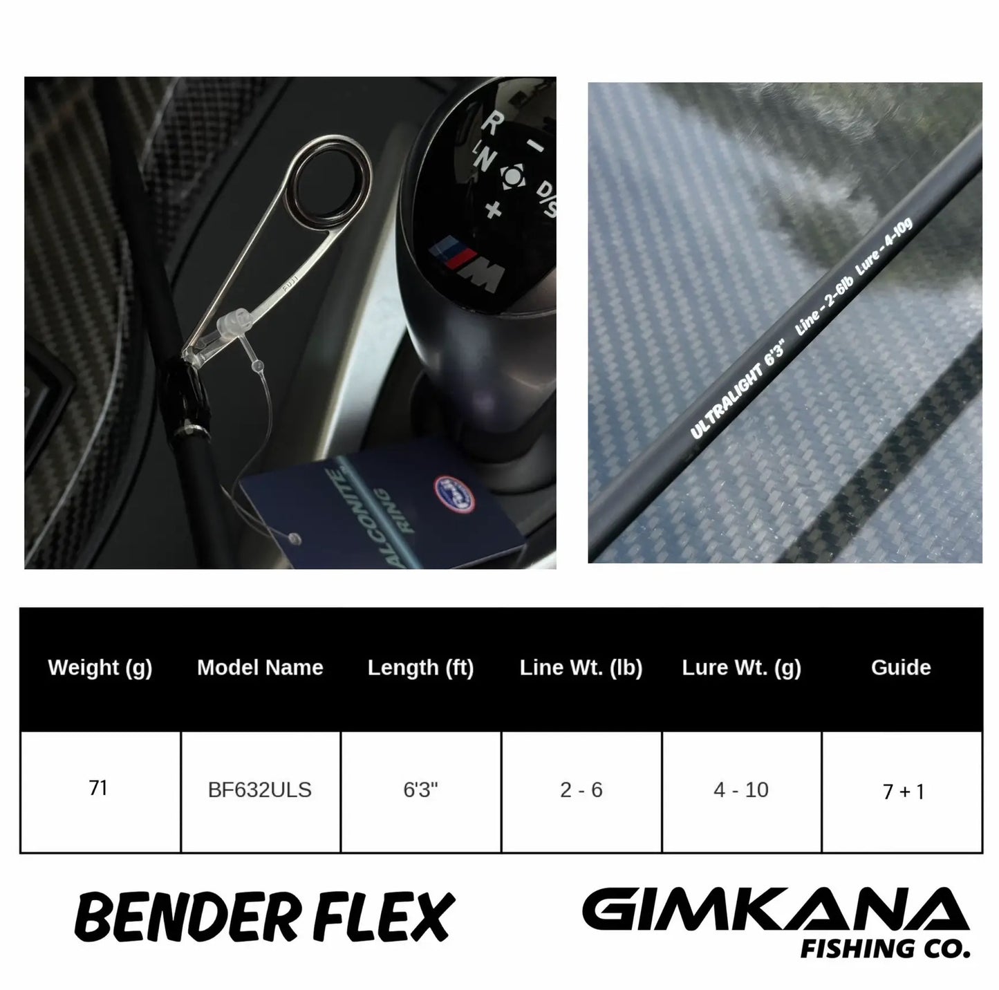 (PRE-ORDER) GIMKANA BenderFlex UL Rod